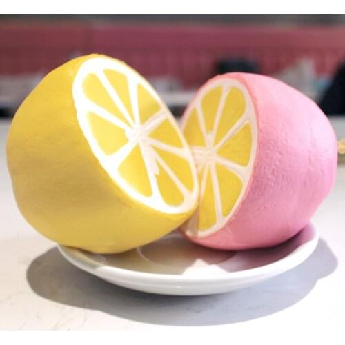 Squishy antistress fruit lemon Squish Slow Rising soft Scented toy collection Simulation Squeeze stress reliever toys gifts