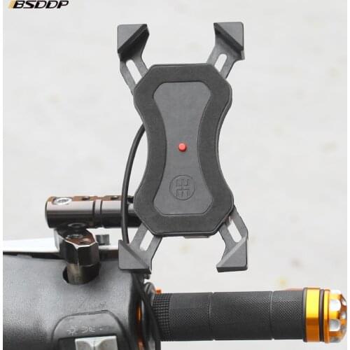 Motorcycle GPS One-click contraction USB cell Phone Holder 360 Rotatable For Yamaha FZ6 FZ1 FZ6R FZ8 XJ6 MT-07 MT-09 MT-10 MT-01
