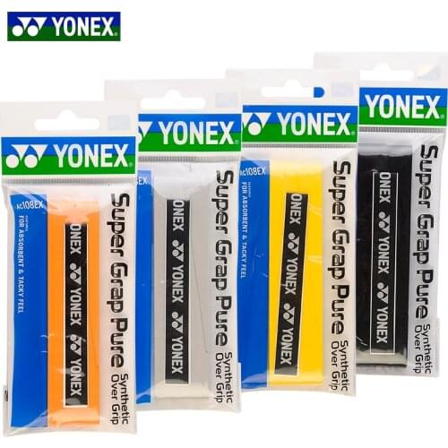 5 PCS Yonex Quality badminton OverGrip Sweat Band Tennis Overgrip Tape Badminton Racket Grips Sweatband AC108EX