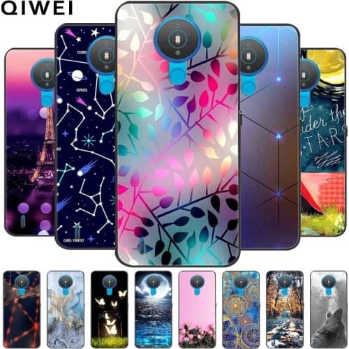 For Nokia 1.4 Case Fashion Soft Silicone Phone Cover For Nokia 1.4 6.52'' Cases Fundas For Nokia1.4 2021 TPU Bumper Coque