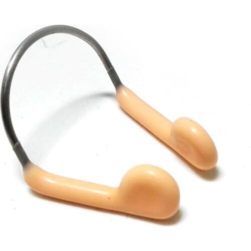E1083 New Soft comfortable Durable Steel wire Nose Clip for Swimming & Diving elastic adjustable Hot sale 20PCS