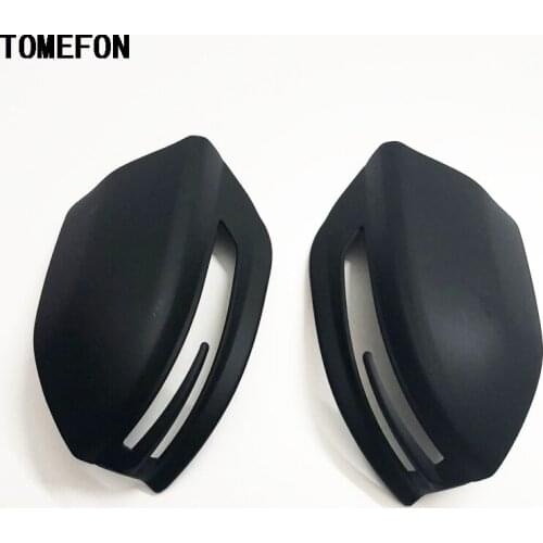TOMEFON For Toyota HILUX REVO 2015 2016 2017 Exterior Rear View Mirror Cover Back Mirror Cover Hilux Mirror Lights 2Pcs