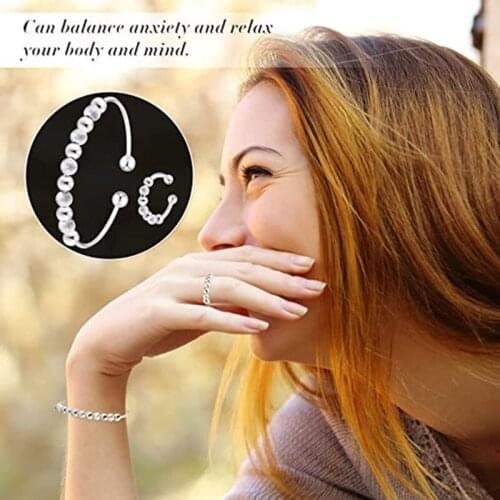 Relieve Stress Gadgets Sensory Toys Gadget Rings Bracelets for Teen Girls