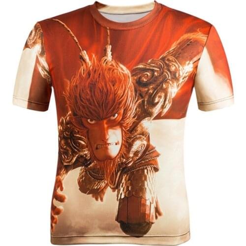 Fashion Hip Hop Funny Monkey Printed Summer Sports 3d T Shirts Men Women T-shirt Short Sleeve 3D T-shirts Tee Shirt Clothes Tops