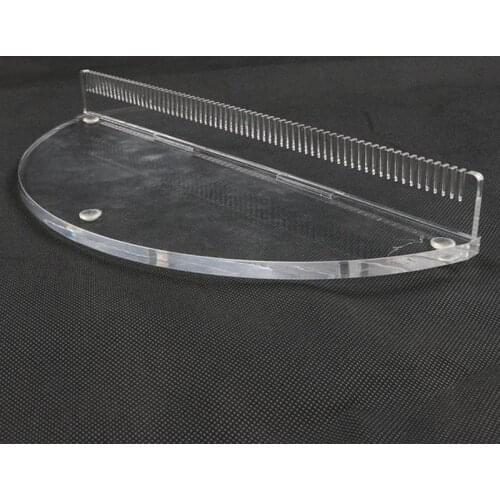 Semicircular Hair Extensions Wigs Toupee Weft Display Holder Board Stand Plate