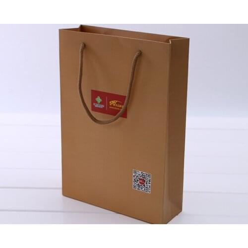 Luxury Gift Paper Bag Custom Made Printed Logo Jewelry Packaging Kraft Shopping Paper Bag With Handles --XP2167