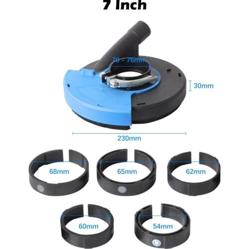 Brand New 7 inch Angle Grinder Adjustable Universal Surface Grinding Dust Shroud Cover Tools Dust Collector for Hand Angle Grind