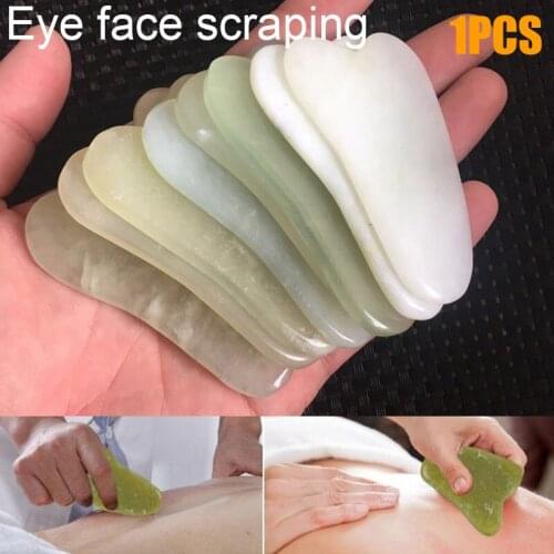Facial Care Massage Jade Board Face Eye Scraping Tool Salon Massage Treatment Board SN-Hot