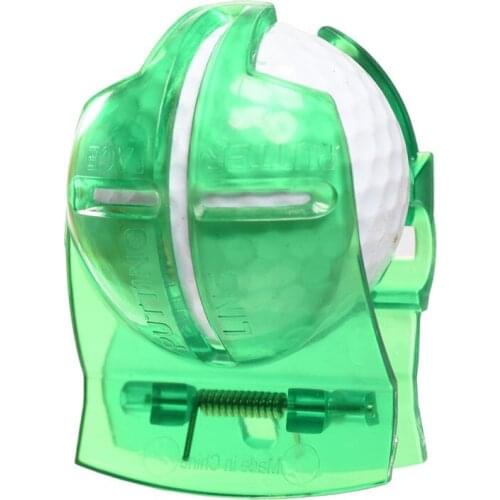 1PC Golf Scribe Accessories Supplies Transparent Golf Ball Green Line Clip Liner Marker Pen Template Auxiliary AlignmentTSLM1