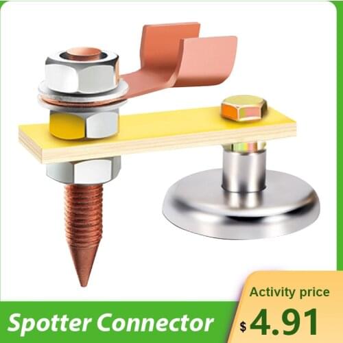 Welding Magnet Head Spotter Connector Spotter Tools Welding Machine Ground Connector Spare Parts Stud Welding Holder Tools