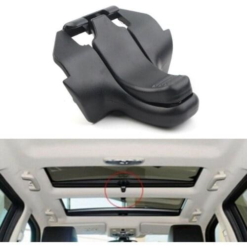 1Pcs Rear Car Sunroof Shade Handle Buckle LR019776 for LAND ROVER LR2 Black