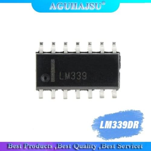 20PCS LM339DR SOP14 LM339 SOP LM339DT SMD LM339DR2G new Quad voltage comparator chip