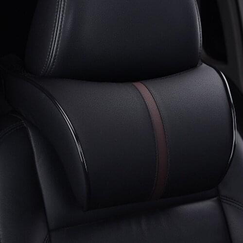 CHIZIYO High Quality PU Leather Car Headrest Auto Neck Protection Rest Pillows Neck Rest Seat Headrest Cushion Pad