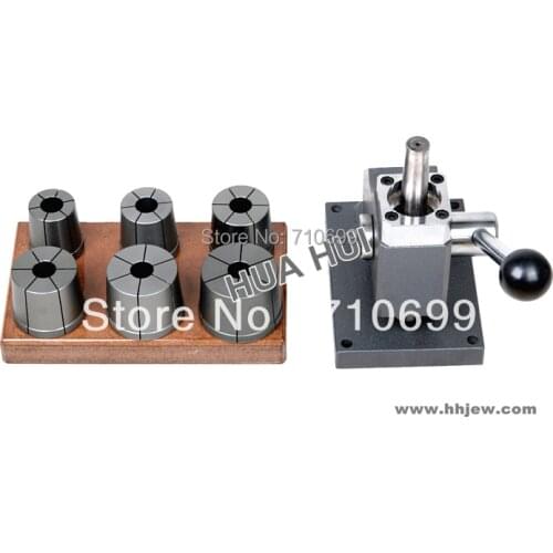 Free shipping O.M.O. Bracelet Stretcher Bangle Bracelet Stretcher Enlarger With 6 Round Dies Jewelry Making Tools Equipment