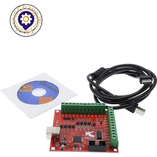FREE SHOPPING!Breakout board CNC USB MACH3 100Khz 4 axis interface driver motion controller driver board