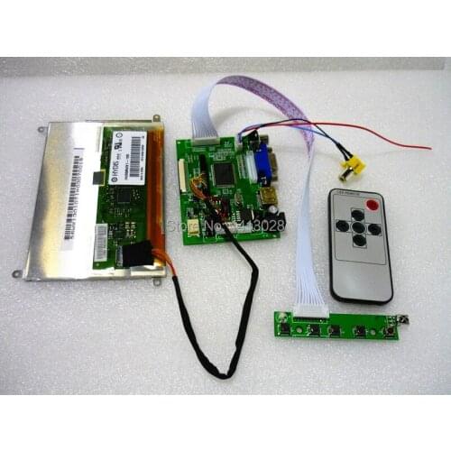 HDMI + 2 av + VGA LCD driver board + 5.6 inch IPS LCD panel HV056WX2-100 (1280*800) + LVDS cable + OSD keyboard + remote control