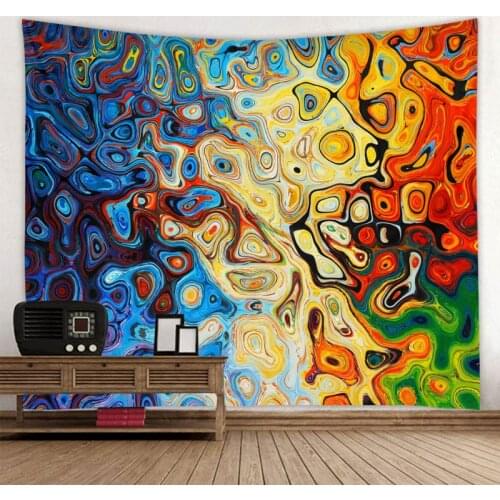 Geometric Brick Beautiful Mandala Tapestry Wall Hanging Beach Towel,Home Decor Tapestries Living Room Bedroom Couch Blanket