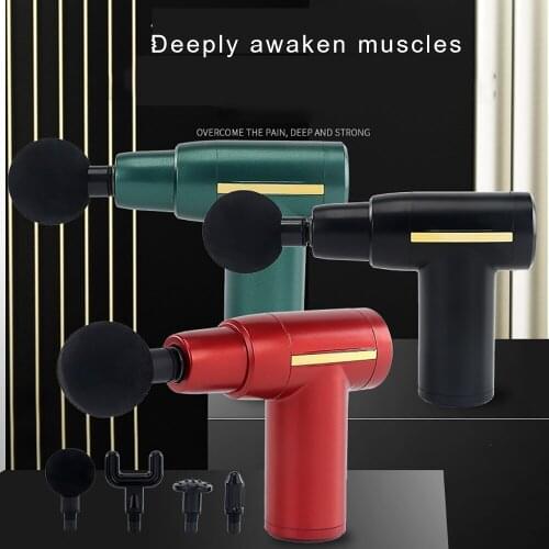 Massage Gun Deep Tissue Percussion Muscle Massager for Pain Electric Body Massager Body Slimming Therapy Massage Relaxation