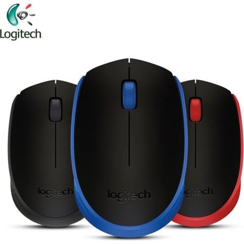 Logitech M171 2.4G Wireless Gaming Mouse with Nano Receiver 1000dpi Resolving Power for PC Game Support office Test
