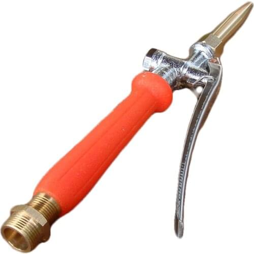 PS2 Stainless Steel Handle Water Gun Head Sprinkler High Pressure Car Washing Machine Flushing Car Water Gun Head