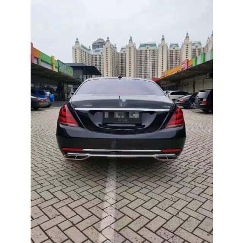 S CLASS W222 s680 style body kit fit for high quality S CLASS W222 s680 style front bumper rear bumper grille body kit