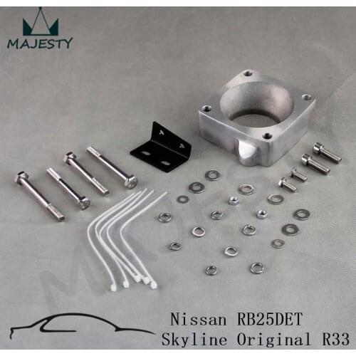 FOR New R33 RB25DET Front Facing Intake Manifold Original Throttle Body Adaptor Kit