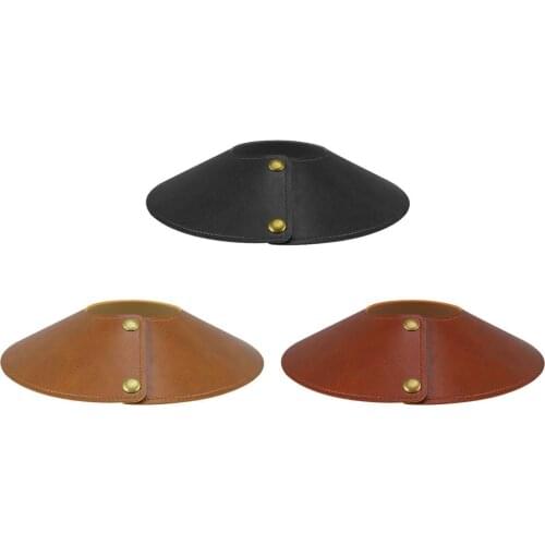 HOT Outdoor Tent Lamp Leather Lampshade Camping Barbecue Leather Lampshade Korean Picnic Decoration Lampshade Tent Lampshade