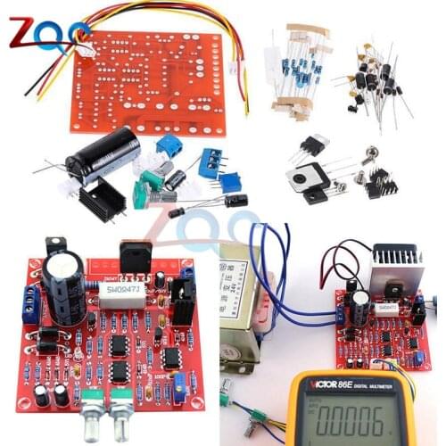 0-30V 2mA-3A Continuously Adjustable DC Regulated Voltage Regulators Power Supply DIY Kit for School Education Lab for Arduino