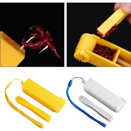 Fishing Bait Bander Tool Earthworm Bloodworm Clip Baits Lures Fishing Bander Hooks Accessories