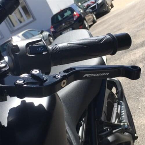 Handle Brake Clutch Motorcycle Accessories Folding Brake Clutch Levers With logo "RS660'' For Aprilia RS660 Tuono 660 2020-2021