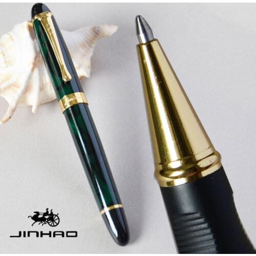 ROLLER BALL PEN JINHAO X450 DARK GREEN AND GOLDEN LUXURY OFFICE SHOOL PEN PURPLE BLACK BLUE RED 21 COLORS FOR CHOICE JINHAO 450