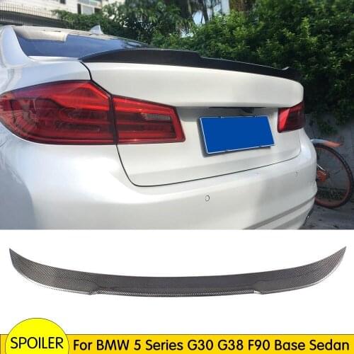 For BMW M5 G30 G38 Spoiler 2018 BMW G30 G38 520i 530i 540i Spoiler High Quality carbon fiber Car Rear Wing Spoiler