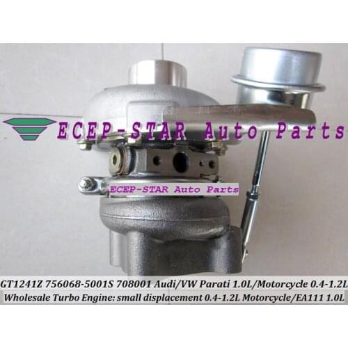 Turbo GT1241Z 756068 756068-5001S 756068-0001 708001-0001 036145701 For Volkswagen VW Parati EA111 1.0L 16V Motorcycle 0.4-1.2L