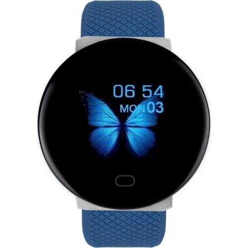 D19 IP67 Waterproof Smart Watch Support Bluetooth 4.0 Sleep Tracker Heart Rate Monitoring Camera Sports Smartwatch Bracelet