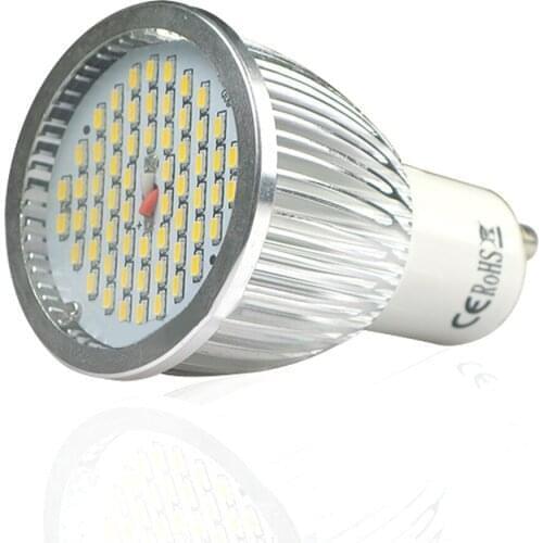 ICOCO 1pcs High Quality GU10 8W 60 SMD LED Warm White Spot Light Bulbs Bright Lamp Promoiton Sale Flash Deal