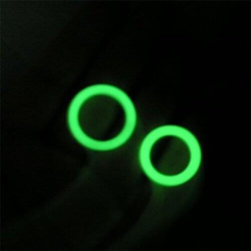 Luminous stone ring hair luminous jade ring mens and womens night pearl ring ring wholesale cool fashion simple wild