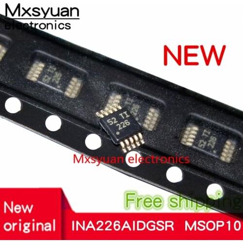 10pcs~50pcs/LOT INA226AIDGSR INA226AIDGST 226 INA226AIDGS INA226 MSOP10 New original In stock