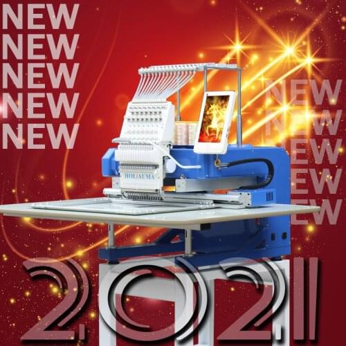 15 needle single head for computerized cap industrial embroidery sewing machine price on sale