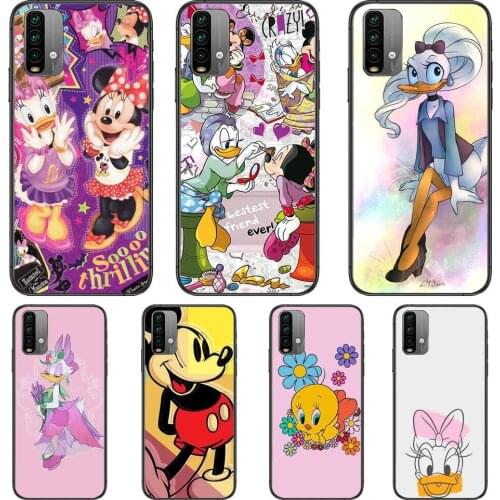Mickey Friends Phone Case For XiaoMi Redmi 11 lite 9C 8A 7A Pro 10T 5G Anime Cover Mi 10 Ultra Poco M3 X3 NFC 8 SE cover