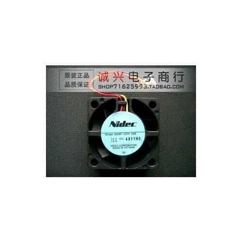 For nidec 12v 0.13a 4cm 4015 micro cooling fan d04r-12th