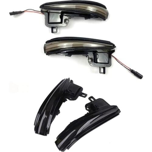 For Toyota Alphard RAV4 Highlander Tacoma 2016 - 2020 Rear View Mirror LED Dynamic Turn Signal Light Indicator