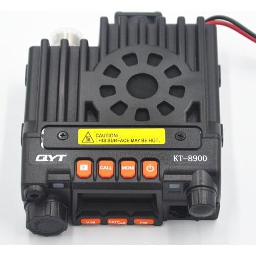 2PCS/LOT QYT KT-8900Mini Mobile Radio UV Dual Band 136-174/400-480MHz Hight Power 25W CTCSS/DCS/DTMF Walkie Talkie/Two Way Radio