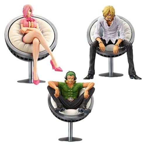 One Piece THE GRANDLINE SERIES VINSMOKE FAMILY Sanji Reiju Yonji Action Figure T30