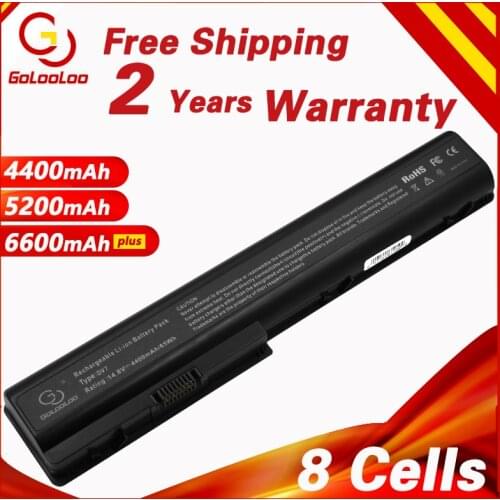 Golooloo GA08 Laptop Battery HSTNN-Q35C for HP Pavilion DV7-1000 DV7-1100 DV7-1200 DV7-2000 DV7-2100 DV7-2200 DV7-3000 DV7-3100