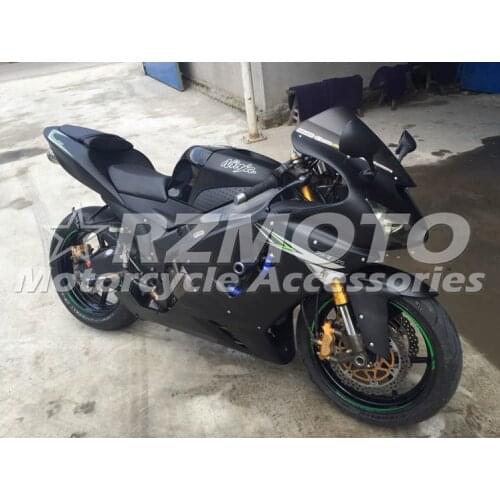 New ABS Motorcycle Fairing kit Fit For Kawasaki Ninja ZX6R 636 ZX-6R 2005 2006 05 06 Bodywork Set Custom Black