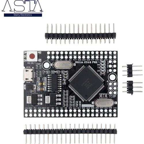 MEGA 2560 PRO Embed CH340G/ATMEGA2560-16AU Chip with male pinheaders Compatible for Arduino Mega2560