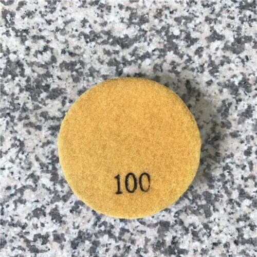 Marble Floor Polishing Pad 3 inch (80 mm) Disc Grinder Abrasive Tools Circle Wheel Thickness 10 mm Grit 100 3 Pcs/lot