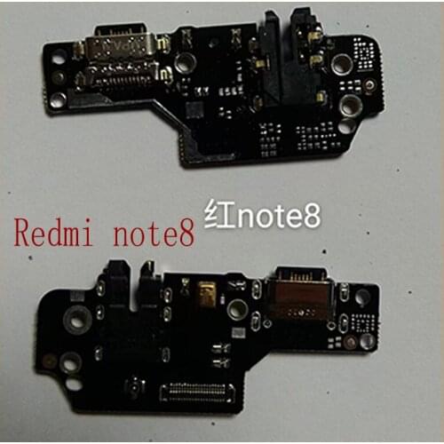 USB Charging Board For Redmi note8 For Xiaomi Mobile Phone Board Original Charging Tail Plug Card Charging Port Flex Cable