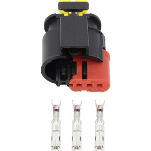 3 Pin DJ7031C-1.5-21AMP Waterproof Automotive Wire Connector Sealed Sensor Fuel/Diesel Injector Ignition coil Connector