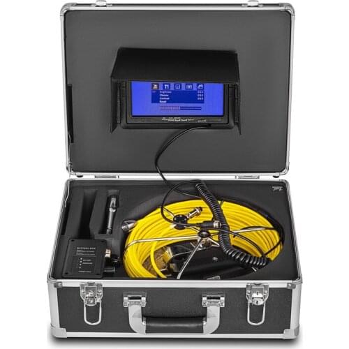 Water-Proof Endoscope W/ 8G SD Card Sewer Camera Pipe Inspection